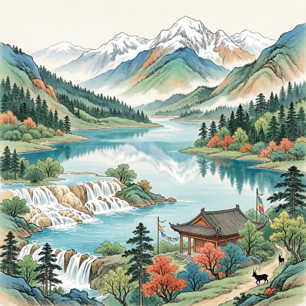 Jiuzhaigou Scenic Area of Aba Tibetan and Qiang Autonomous Prefecture