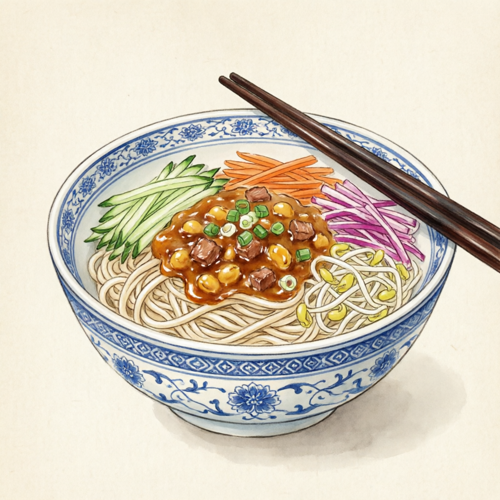 Old Beijing Zhajiangmian Noodles