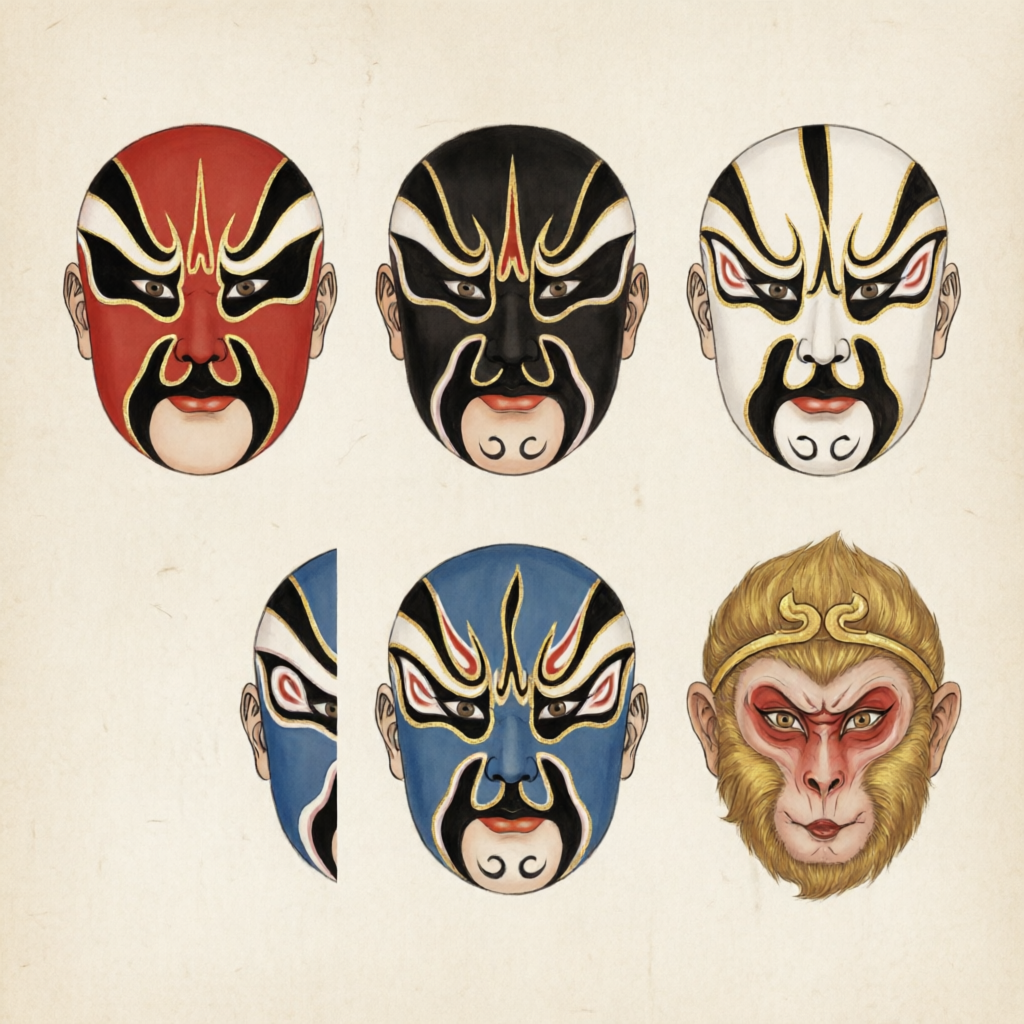 Peking Opera Masks