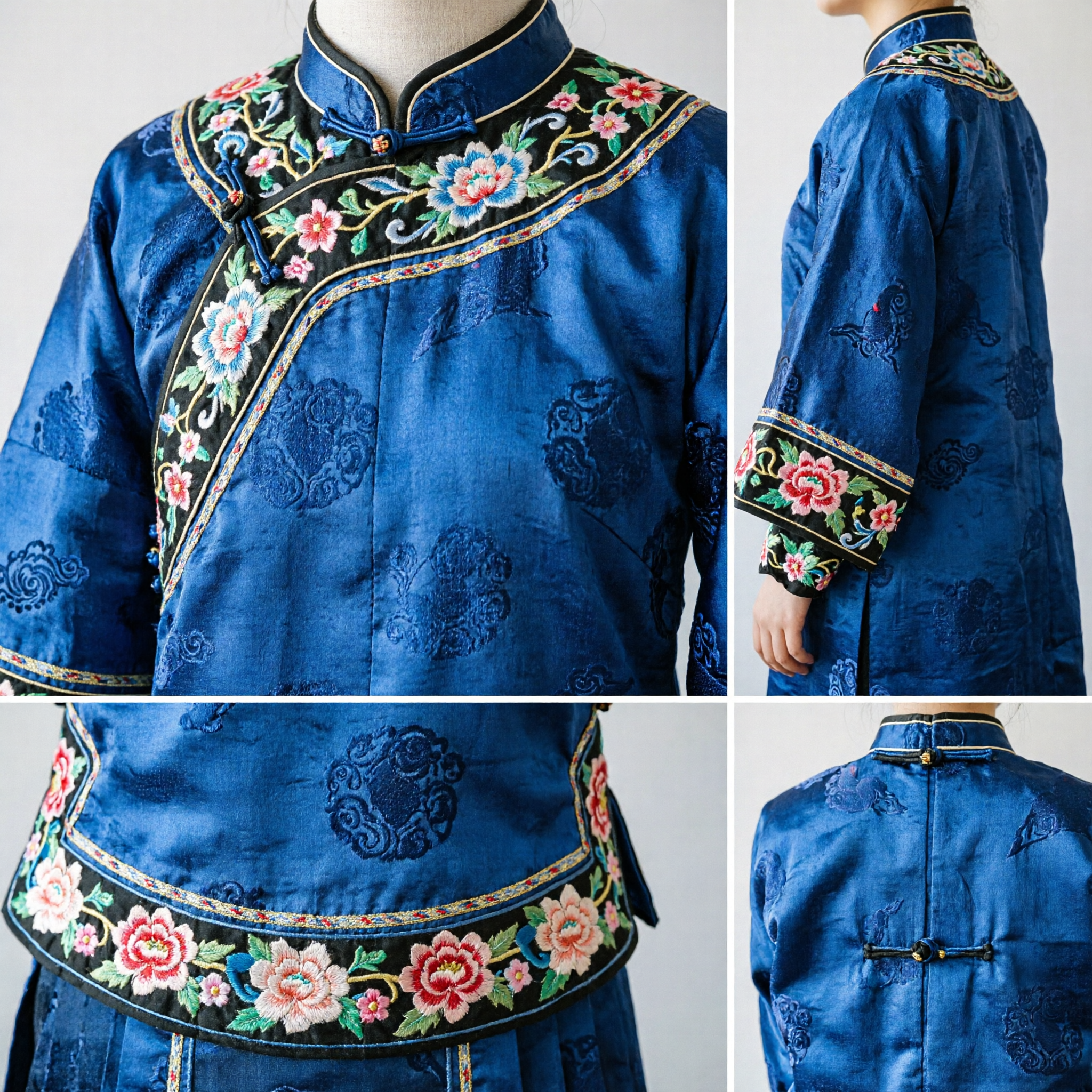 Traditional Chinese Flower Hair Comb Gold Plated Pearl Hanfu Headpiece Ancient Style Bridal Accessory for Women