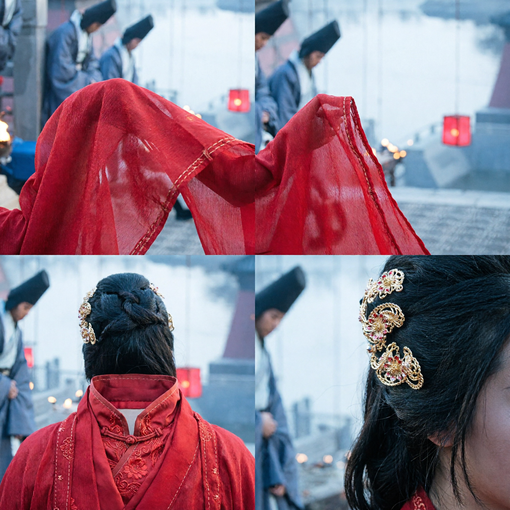 Ancient Chinese Red Hanfu Dress Traditional Tang Dynasty Palace Costume for Women Dance Performance