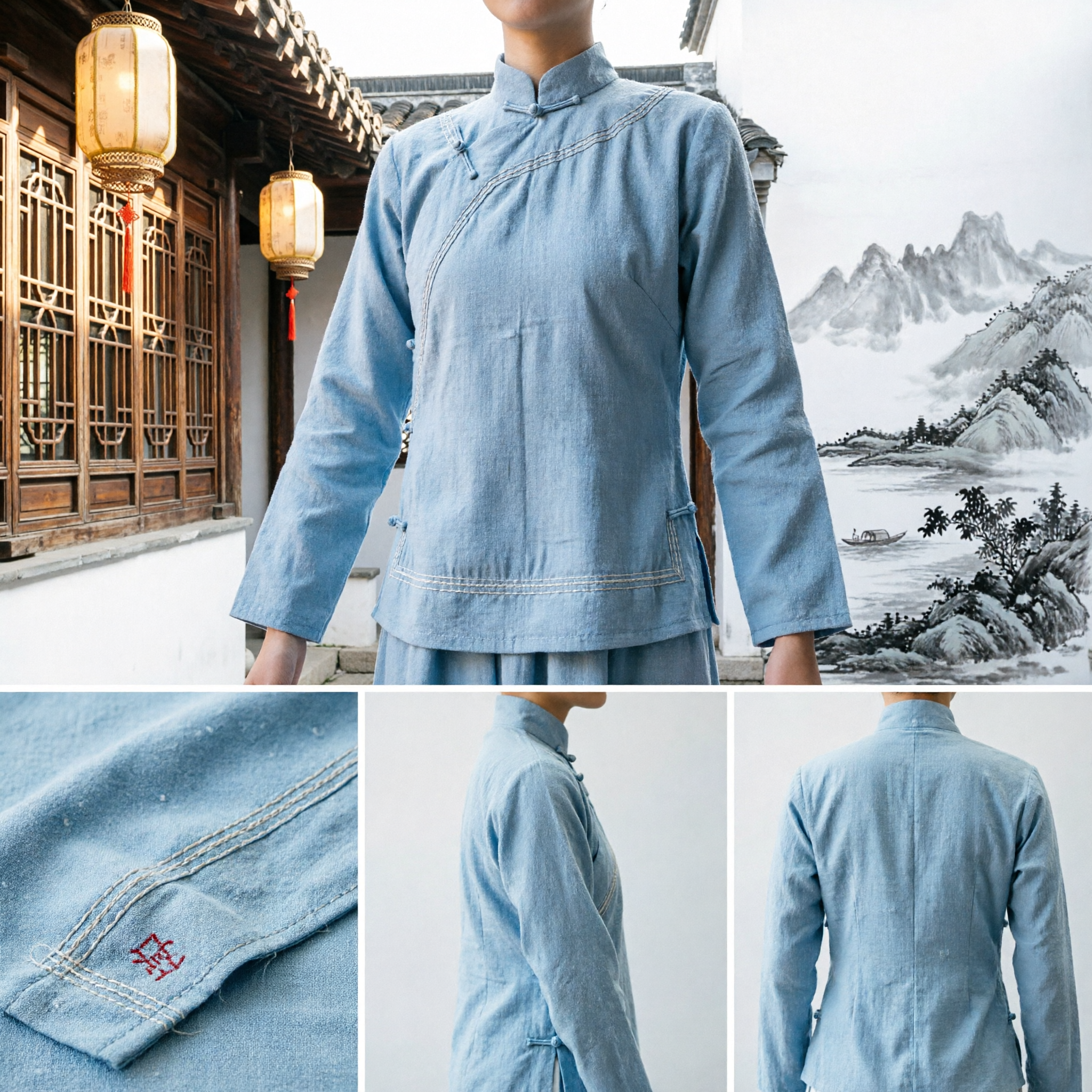 Traditional Chinese Opera White Beard Prop for Peking Opera Elderly Character Costume and Theatrical Performance