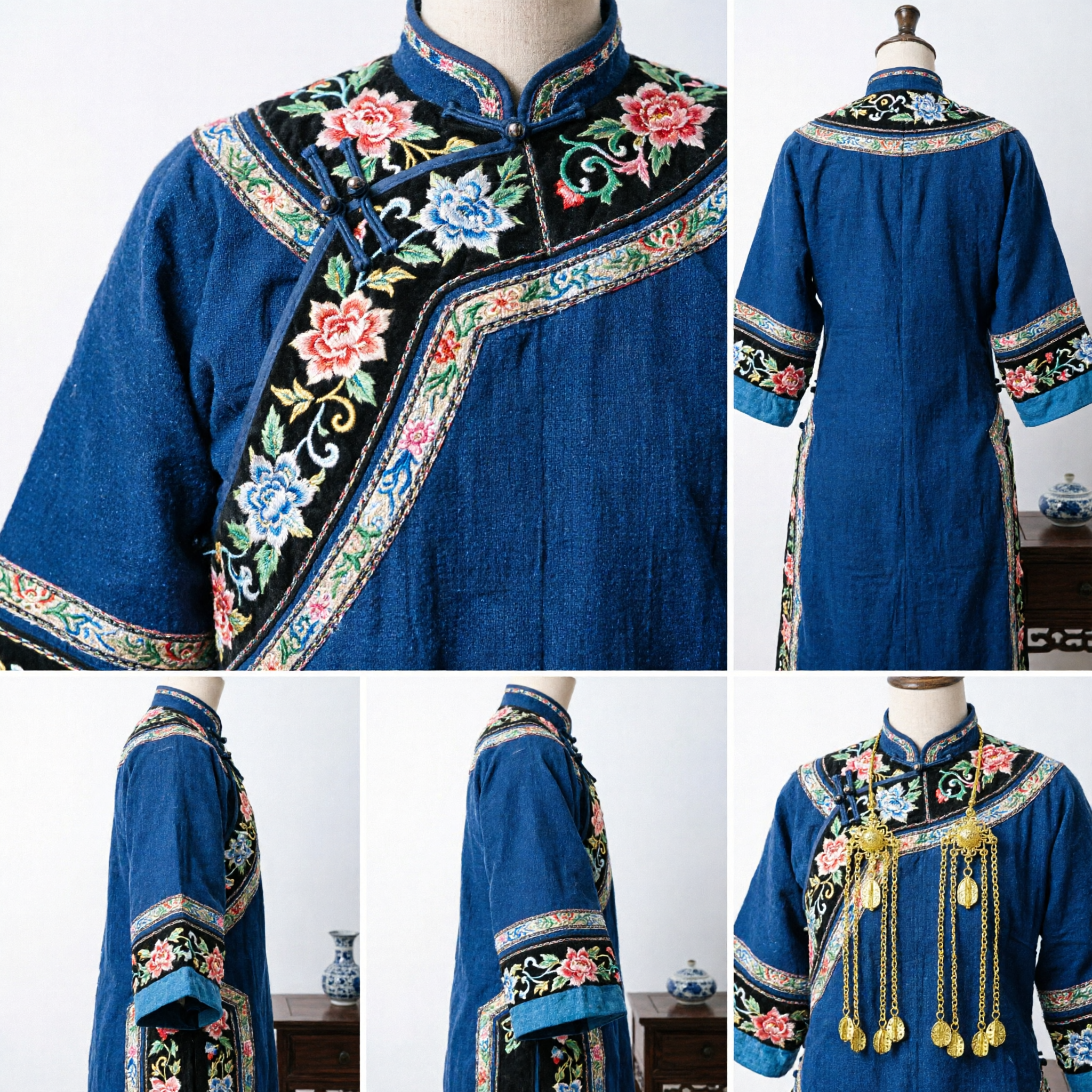 Traditional Chinese Gold Tassel Earrings Hanfu Accessories Ancient Style Dangling Jewelry for Women Bridal Wedding