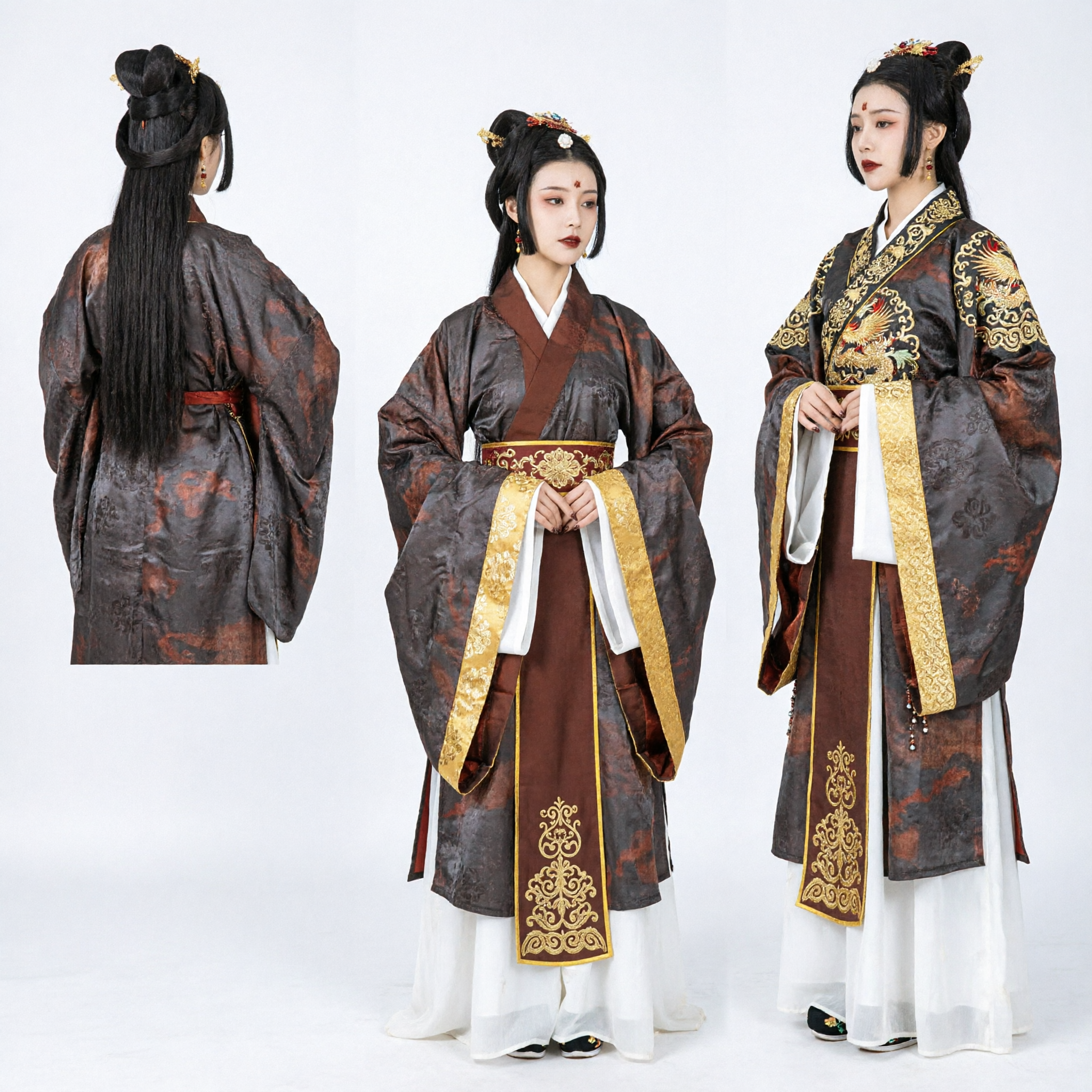 Traditional Chinese Hanfu Ancient Musician Costume for Women Elegant Pipa Player Photography Dress